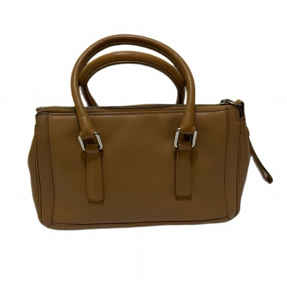 Vintage COACH 2000 Tan Leather Bonnie’s Legacy Satchel Crossbody Bag - Picture 3 of 13